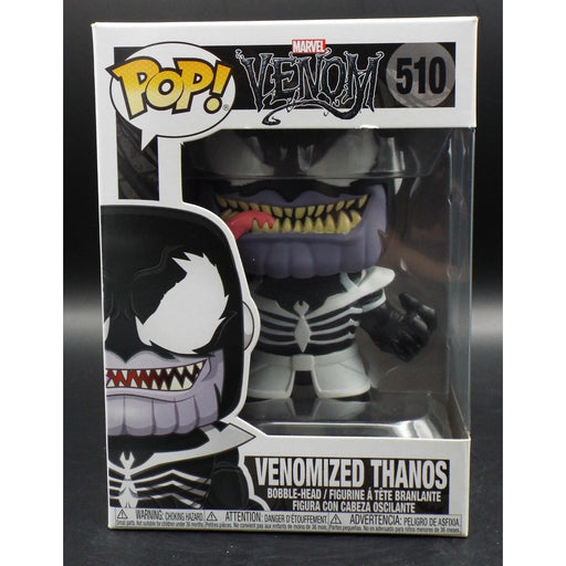 Venomized Thanos Funko Pop 510 front box Marvel Venom