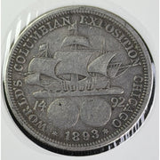 1893 Columbian Expo commemorative half dollar reverse