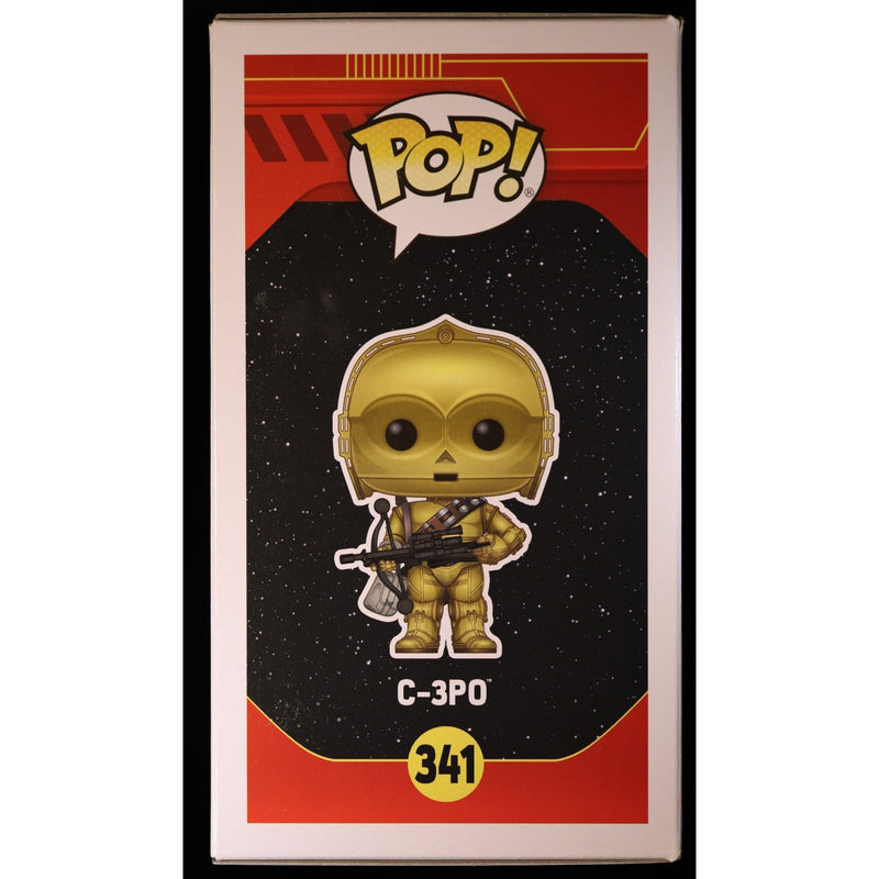 Funko Pop Star Wars C-3PO #341 Gold Chrome Smuggler's Bounty Exclusive