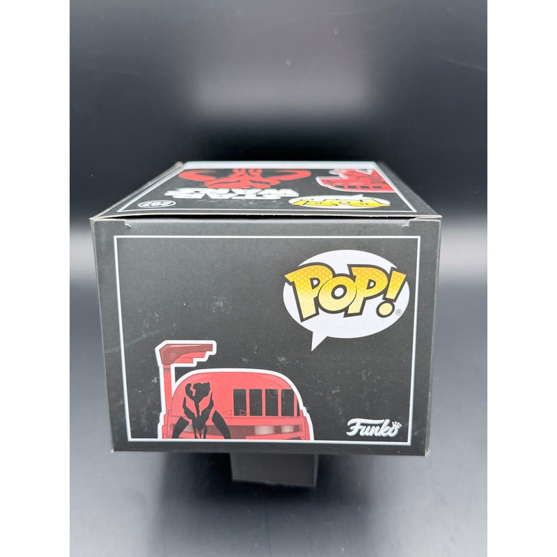Funko Pop Boba Fett 297 Red WonderCon 2020 top box view