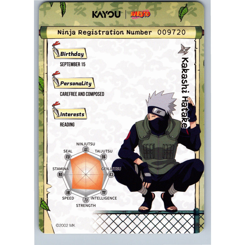 2026 Kayou Naruto Kakashi Hatake SR NREA02-SR-005L2 English NM