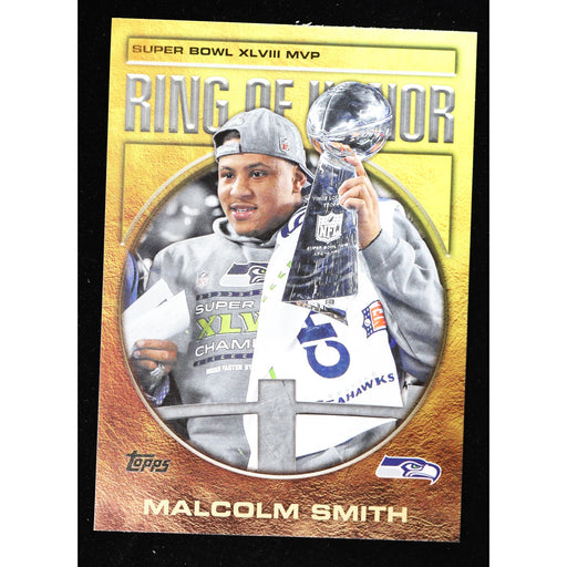 2026 Topps Flagship Malcolm Smith Ring of Honor ROH-3 — front