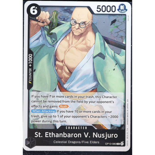 One Piece Card Game St. Ethanbaron V. Nusjuro OP13-080 — front