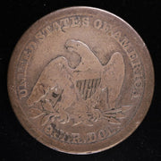 1856 Seated Liberty Quarter 90 Percent Silver Coin Reverse