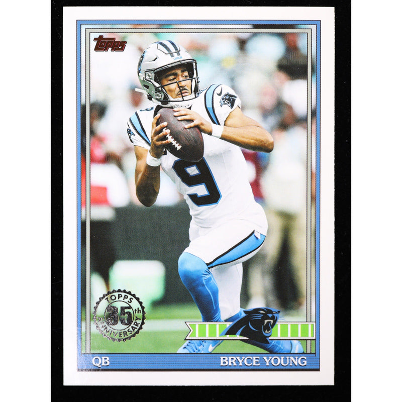 2026 Topps Flagship Bryce Young 1991 Topps 91TF-14 Football front