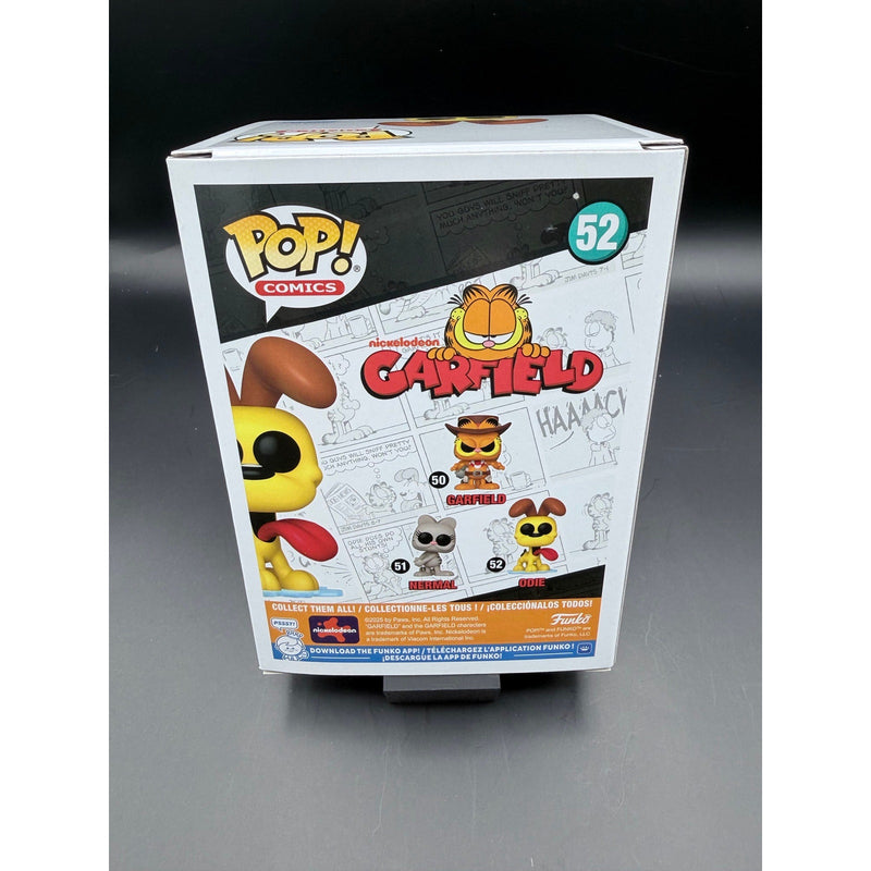 Funko Pop Odie 52 Garfield Comics back view