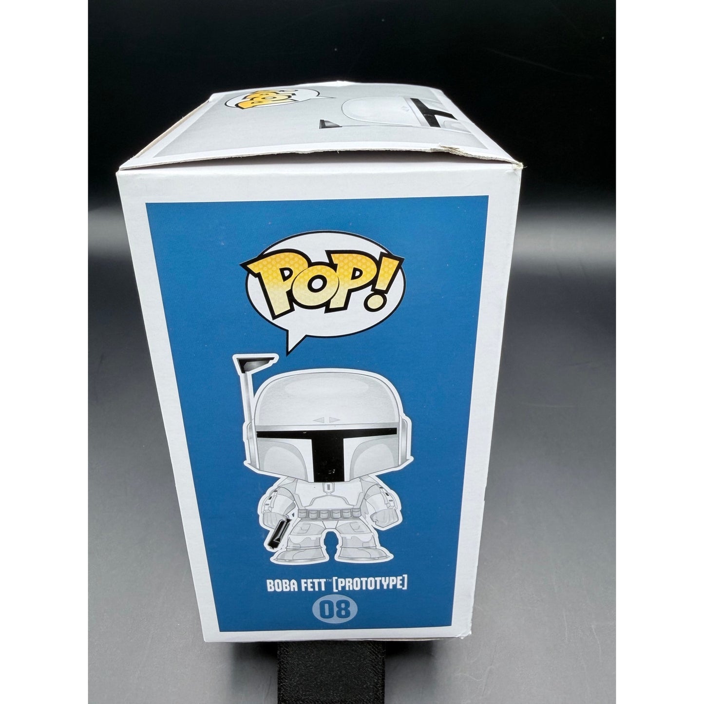 Boba Fett Funko Pop 08 side view box Star Wars