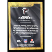 2026 Topps Flagship Bijan Robinson 2025 All Topps Team 25ATT-20 back