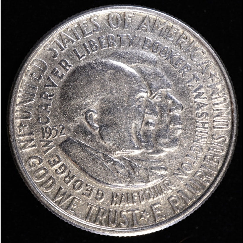 1952 Booker T Washington Carver Commemorative Half Dollar Obverse