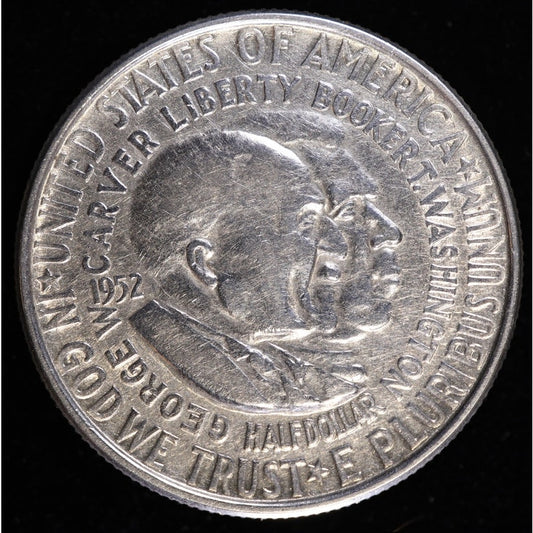 1952 Booker T Washington Carver Commemorative Half Dollar Obverse