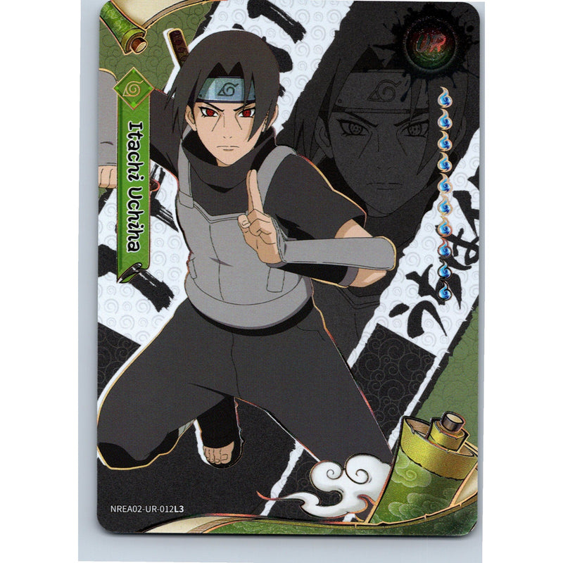 2026 Kayou Naruto Itachi Uchiha UR NREA02-UR-012L3 English NM