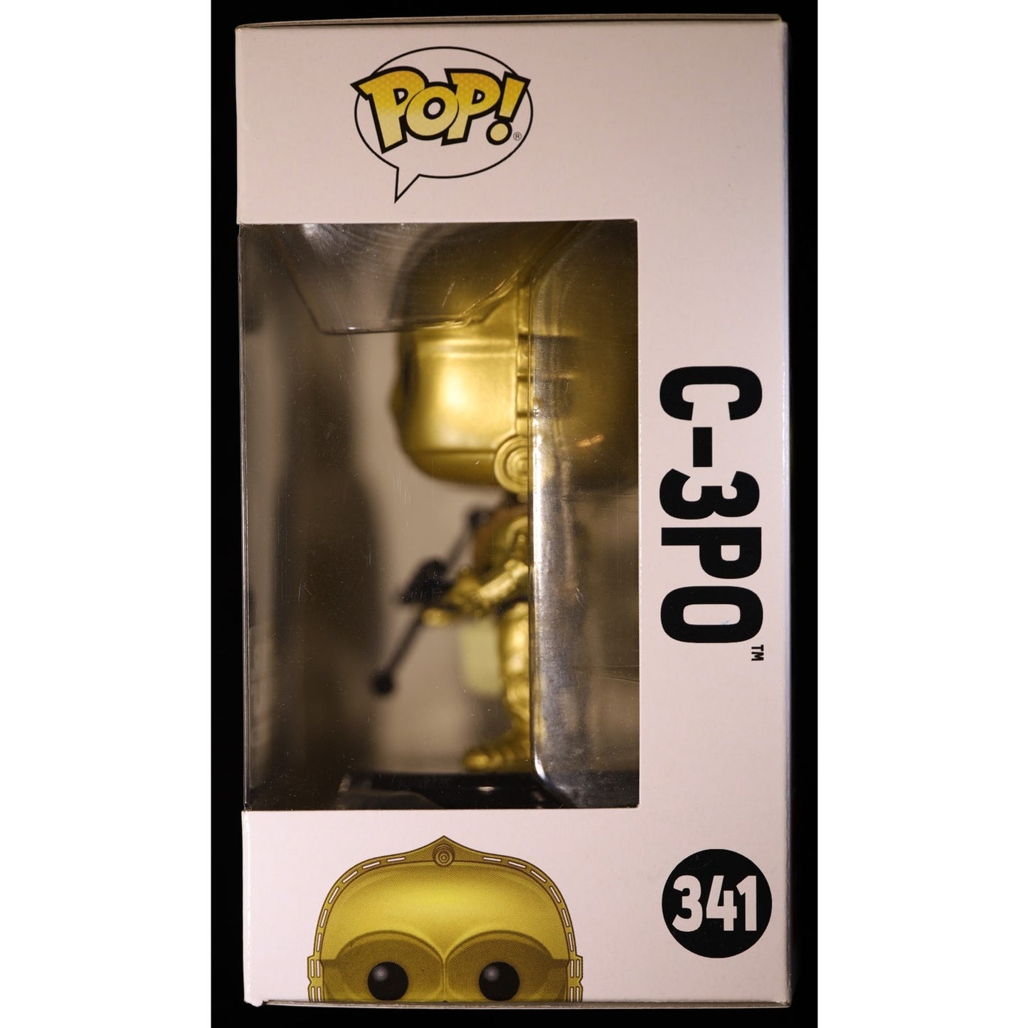 Funko Pop Star Wars C-3PO #341 Gold Chrome Smuggler's Bounty Exclusive