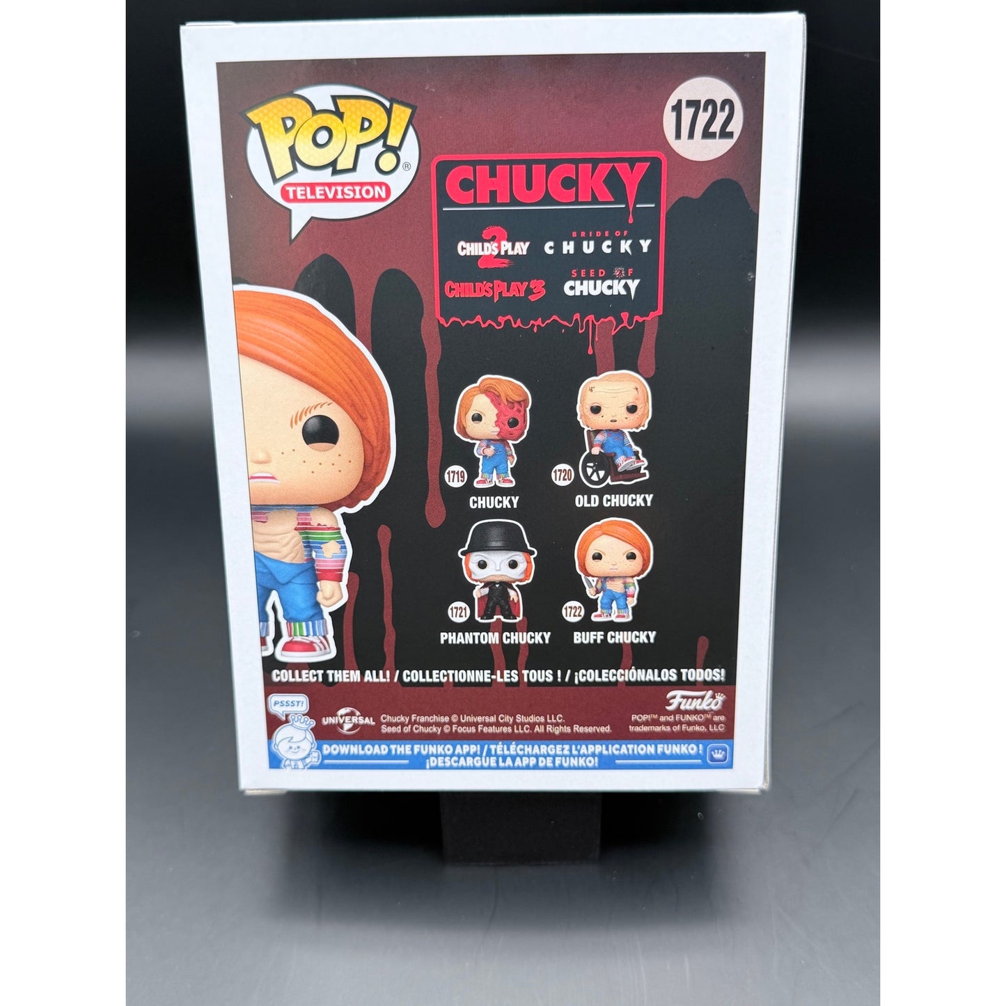 Funko Pop Buff Chucky 1722 Chucky TV Series side view