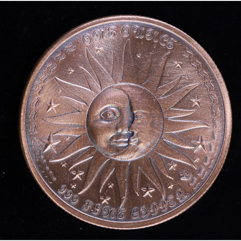 Monarch Precious Metals 1 oz .999 Fine Copper Zodiac Round | Sagittarius