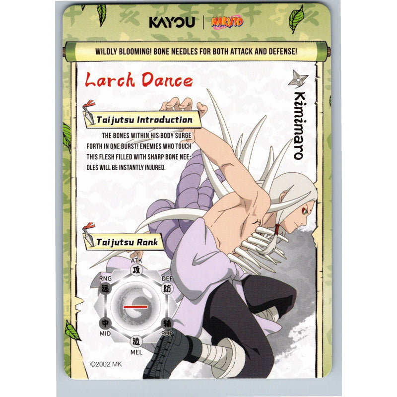 2026 Kayou Naruto Kimimaro SSR NREA02-SSR-007L3 English NM