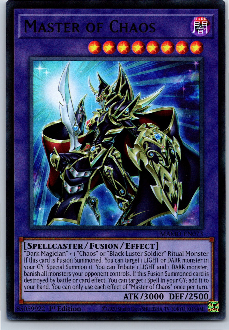 Master of Chaos MAMO-EN073 Ultra Rare front