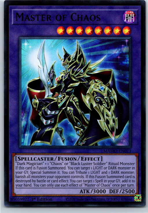 Master of Chaos MAMO-EN073 Ultra Rare front