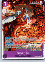 Sakazuki OP16-065 Super Rare Foil One Piece card front