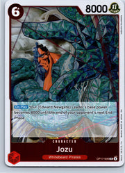 Jozu OP17-008 Rare Foil One Piece card front