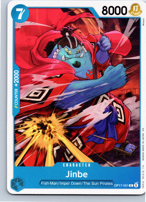 Jinbe OP17-051 Common Nonfoil One Piece card front