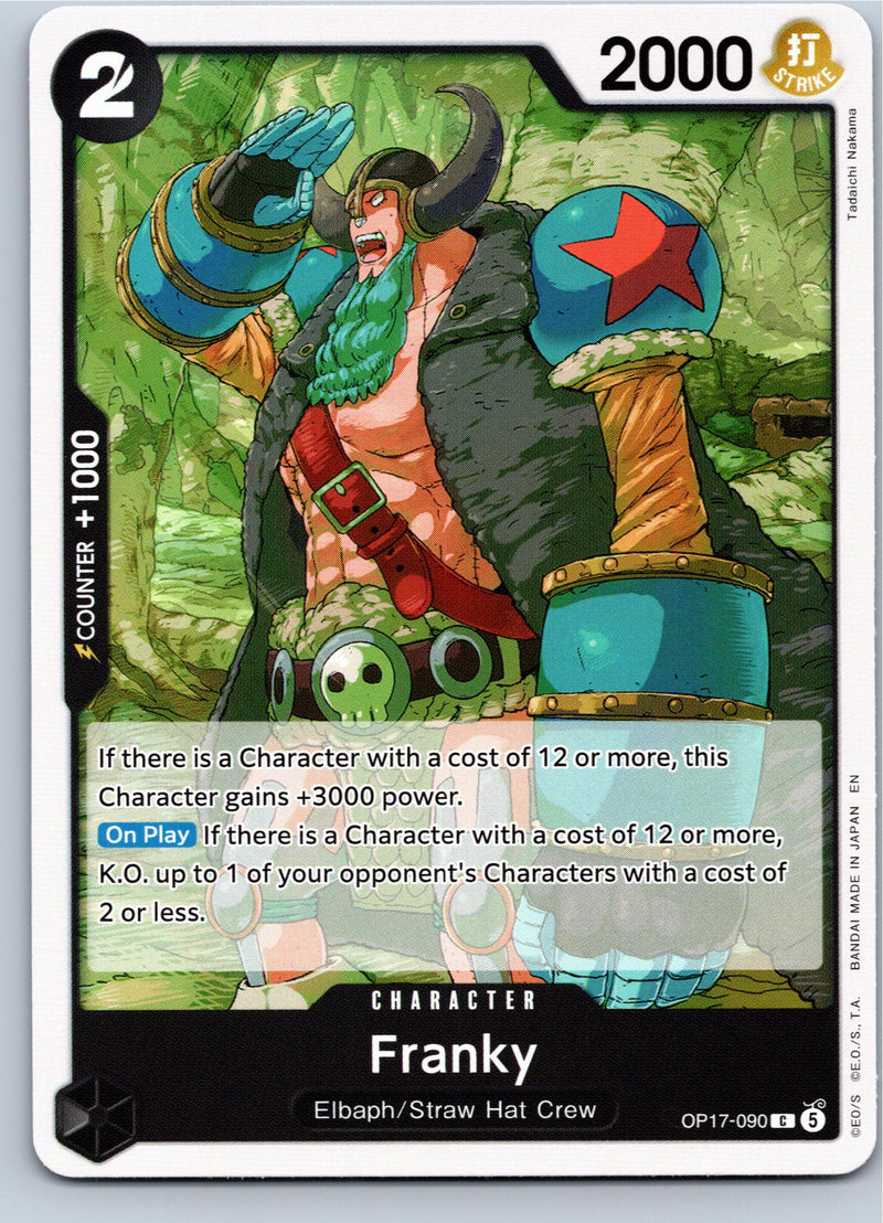 Franky OP17-090 Common Nonfoil One Piece card front