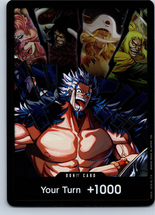 DON!! Card - Rocks D. Xebec Diamond OP17-DON Special Special Foil One Piece card front